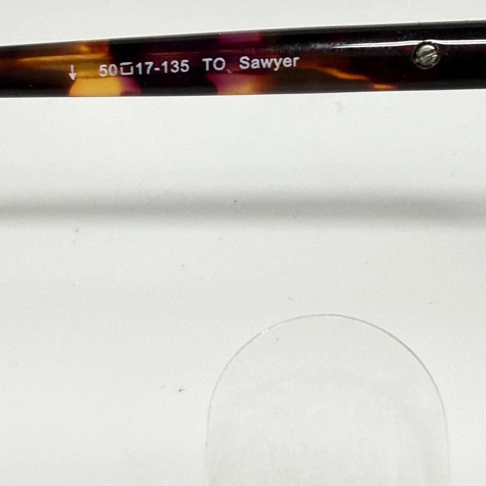 Lilly Pulitzer Sawyer Eyeglasses Frames Womens Tortoise Purple‎ 50-17-135 21745
